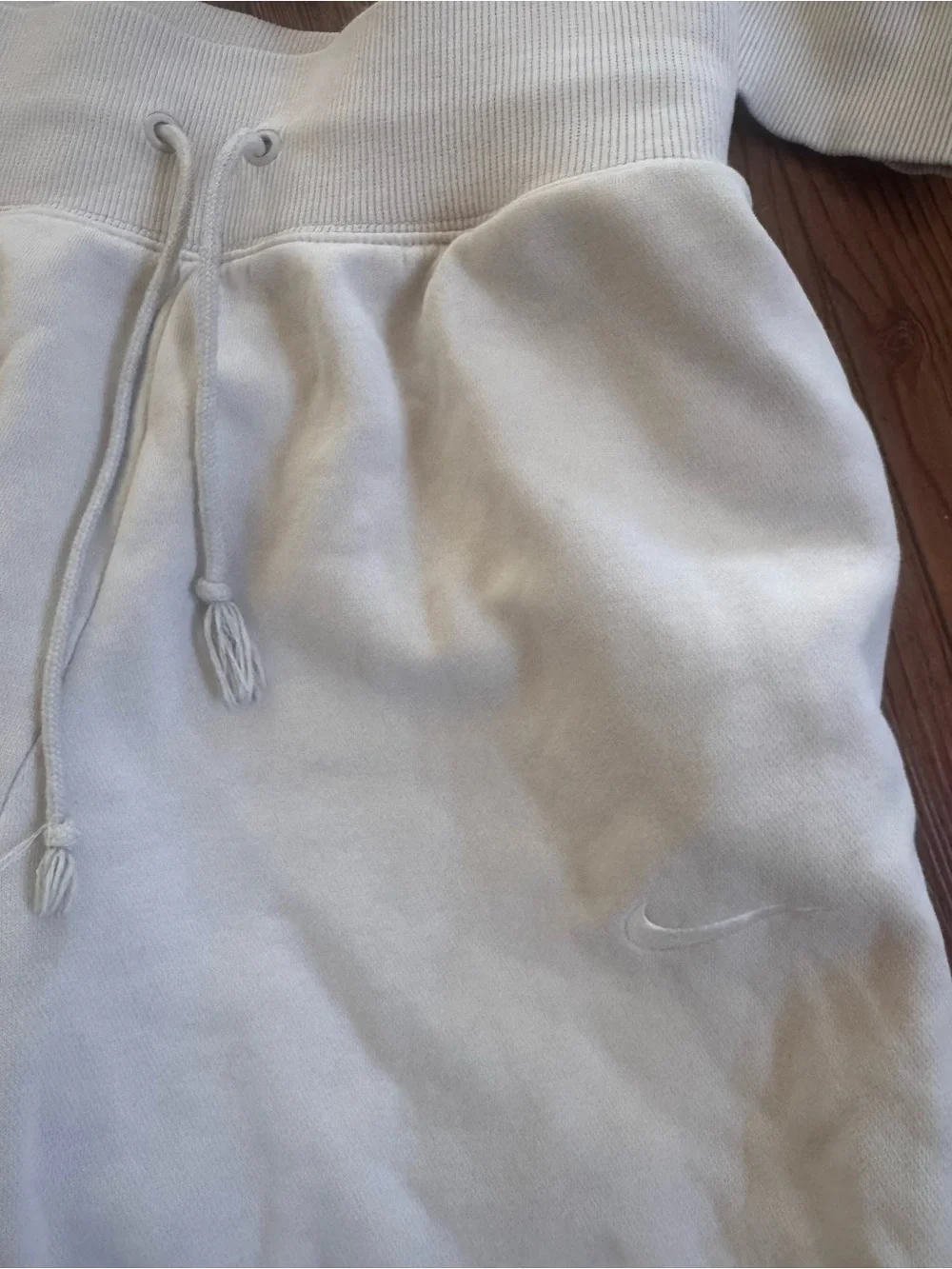 Nike -Women’s Large - Cream Two-Piece Set